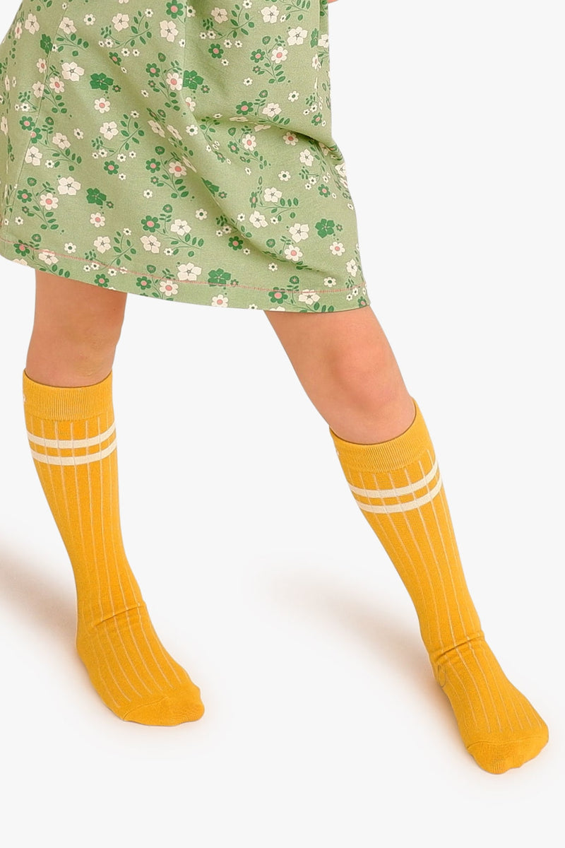 Load image into Gallery viewer, Alba Knee Socks, Old Gold
