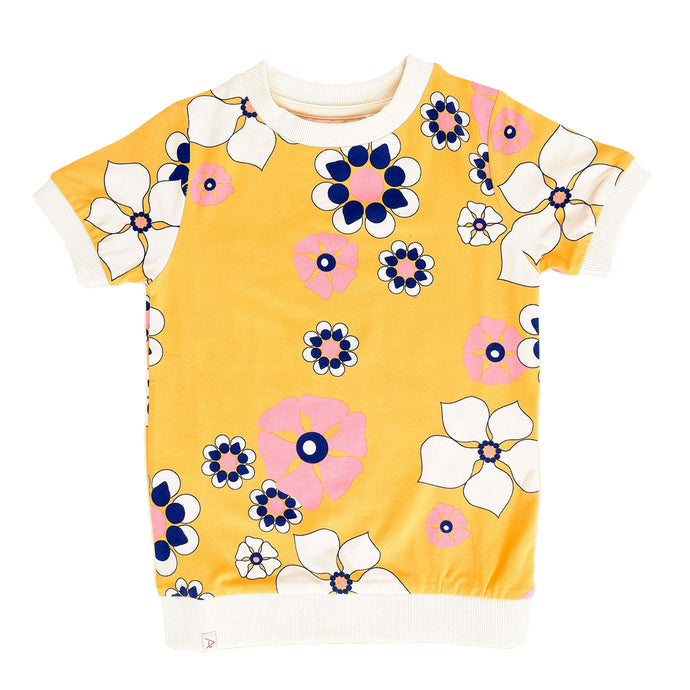 I AM a flower dream, made with organic cotton blouse for girls