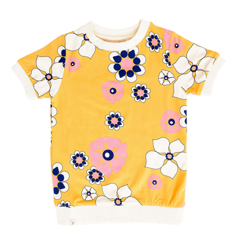 Load image into Gallery viewer, I AM a flower dream, made with organic cotton blouse for girls
