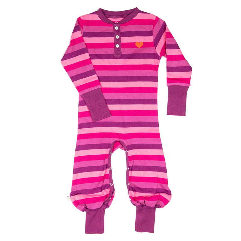 Load image into Gallery viewer, My Alba Playsuit, Very Berry Stripes
