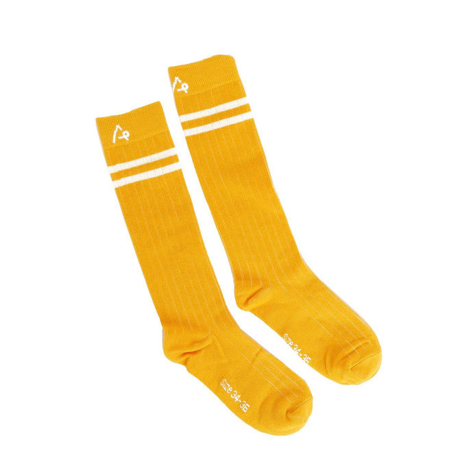Alba Knee Socks, Old Gold