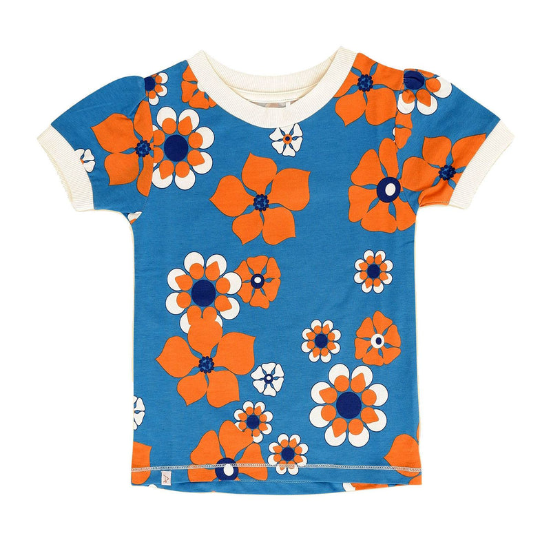 Load image into Gallery viewer, At The Harbour T-shirt, Faience Flowers
