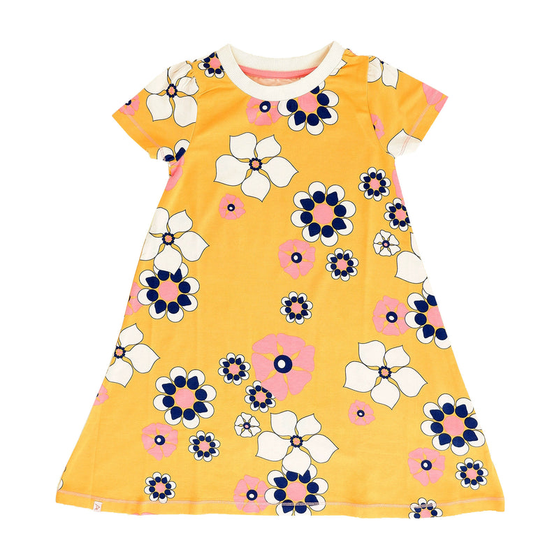 Load image into Gallery viewer, Anna Bell Dress, Citrus Wild Flowers
