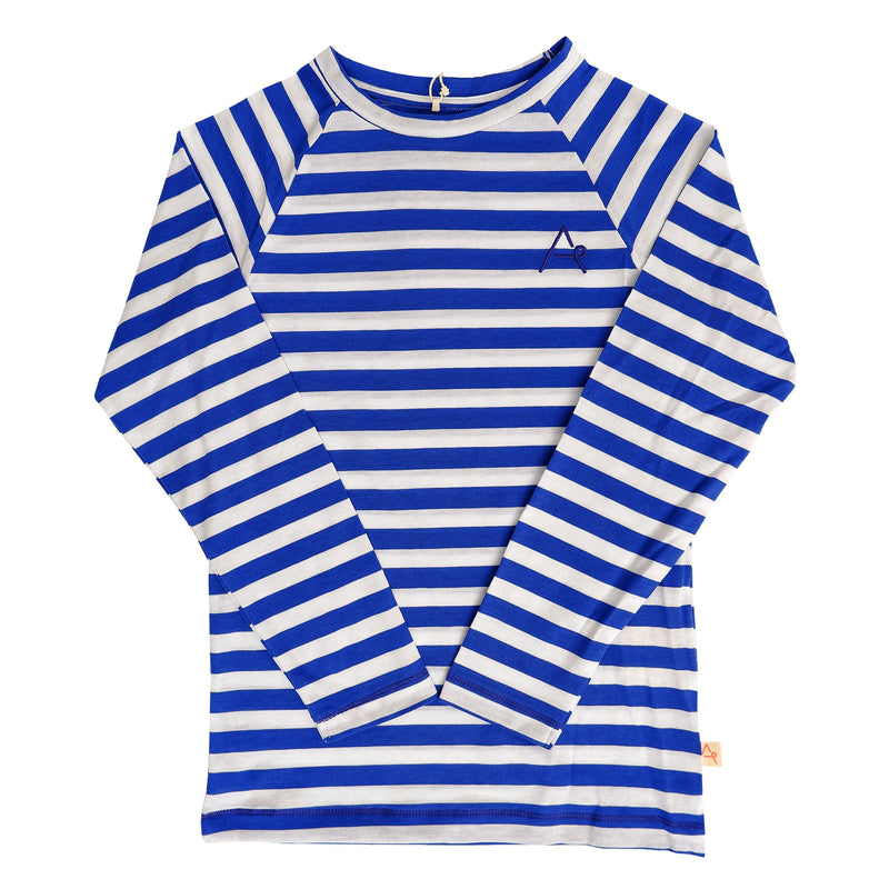 Load image into Gallery viewer, All You Need Tee, Blue Striped
