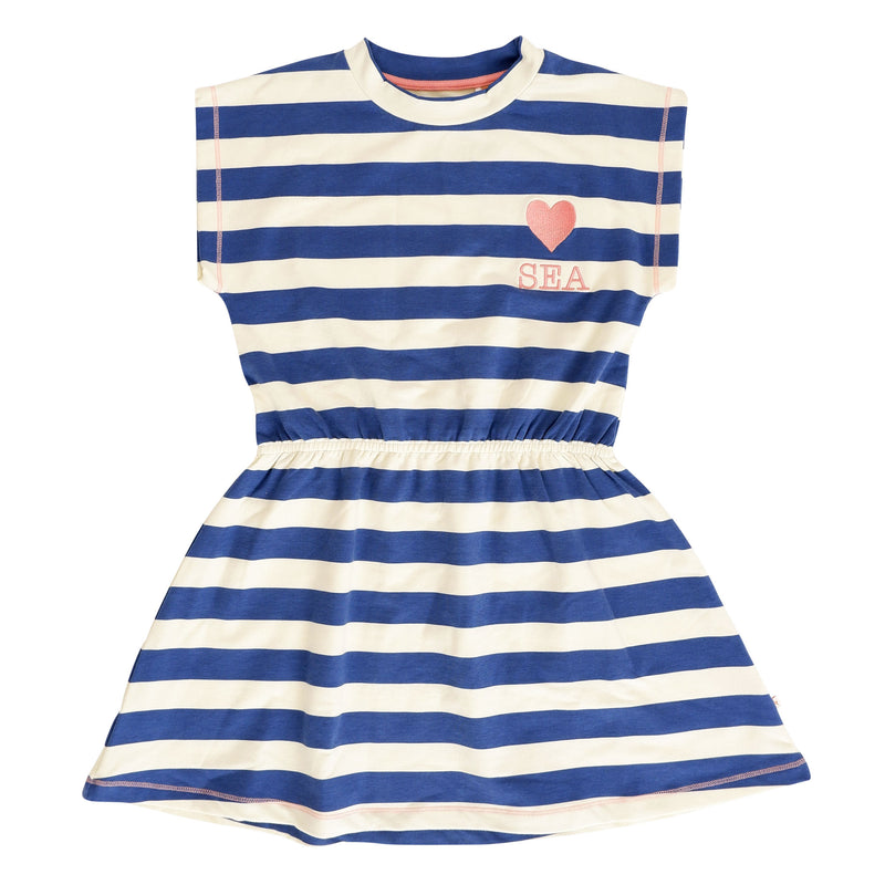 Load image into Gallery viewer, Gone Surfing Dress, Harbour Stripes
