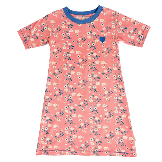 Vida Dress in Organic Pink Cotton for Children made Sustainable – Alba ...