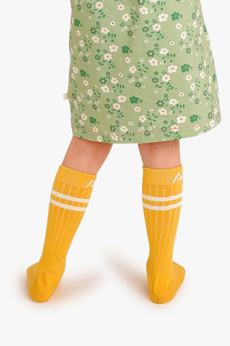 Load image into Gallery viewer, Alba Knee Socks, Old Gold
