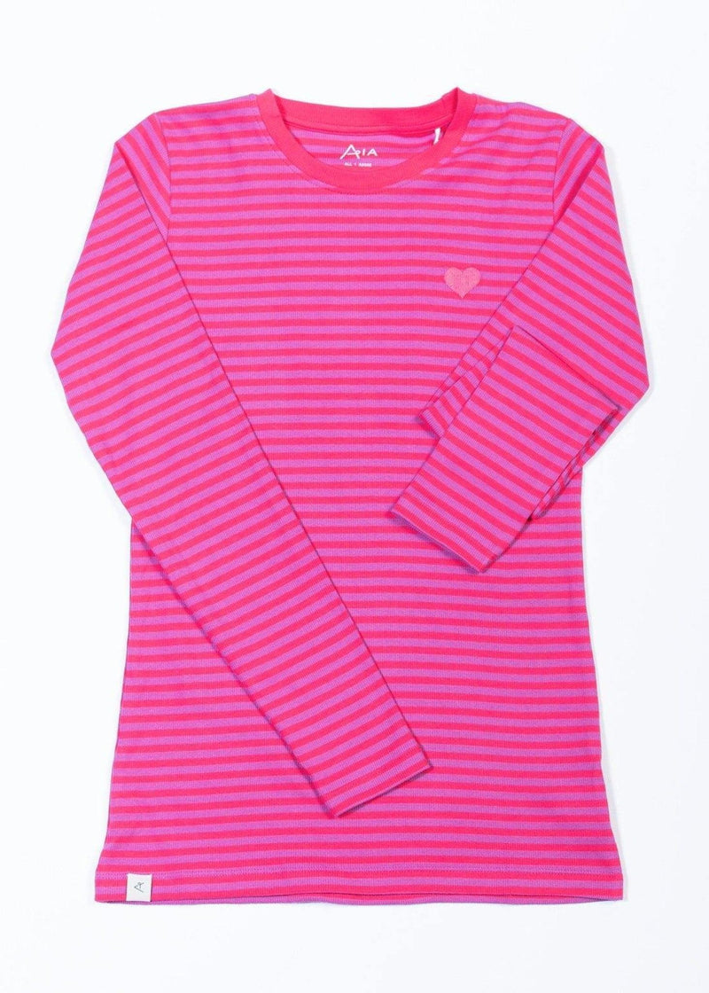 Load image into Gallery viewer, The Everyday Long Sleeve - Dahlia Magic Stripes - Alba Of Denmark
