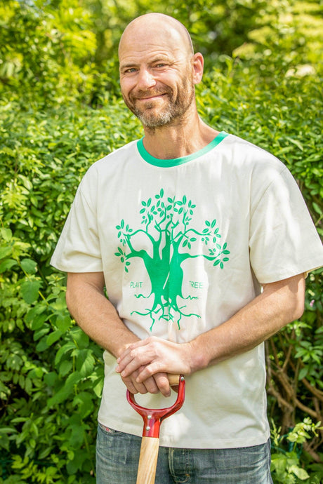 Men Tree-Shirt - Vanilla Vine - Alba Of Denmark