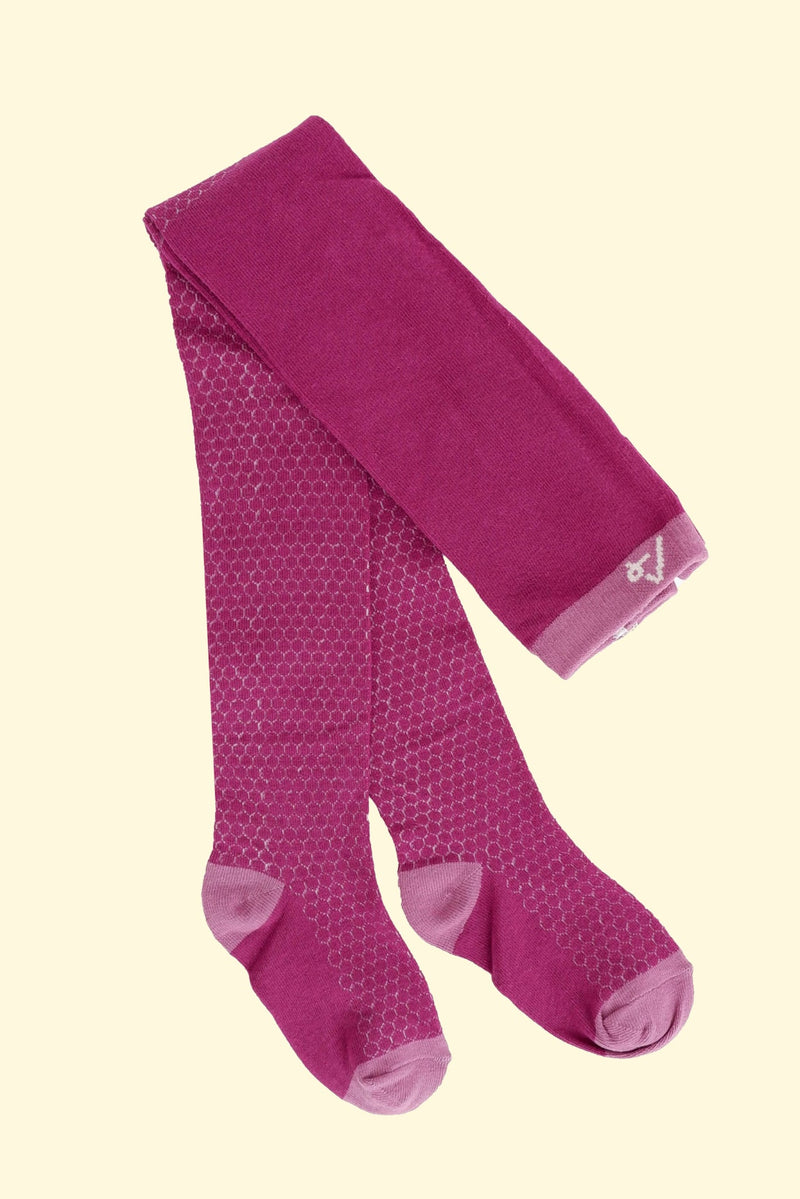 Load image into Gallery viewer, Organic and sustainable mulberry tights for children
